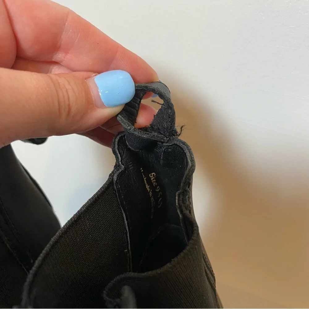 Thursday Boot Company Black Leather Chelsea Ankle Boots